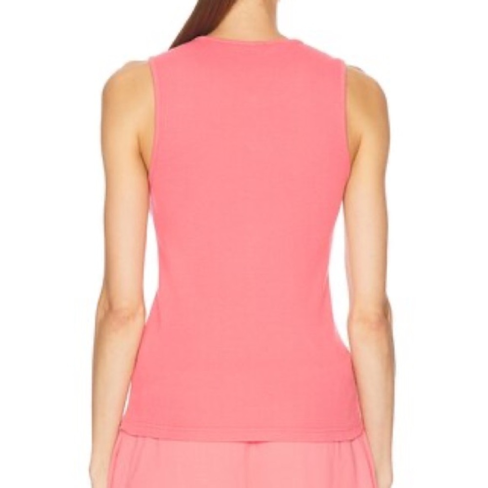 Jw Anderson Logo Embroidered Knit Top In Bubblegum Size: Large - Picture 10 of 10